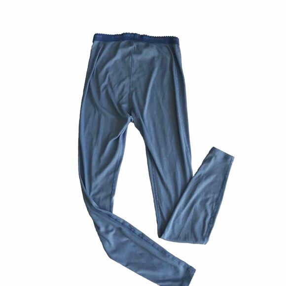 PATAGONIA Leggings Wmn S Capilene Blue Thermal Baselayer Stretch Long Johns VTG - Picture 2 of 9